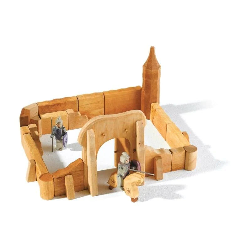 Assortiment de base de châteaux - Jouets en bois Ostheimer