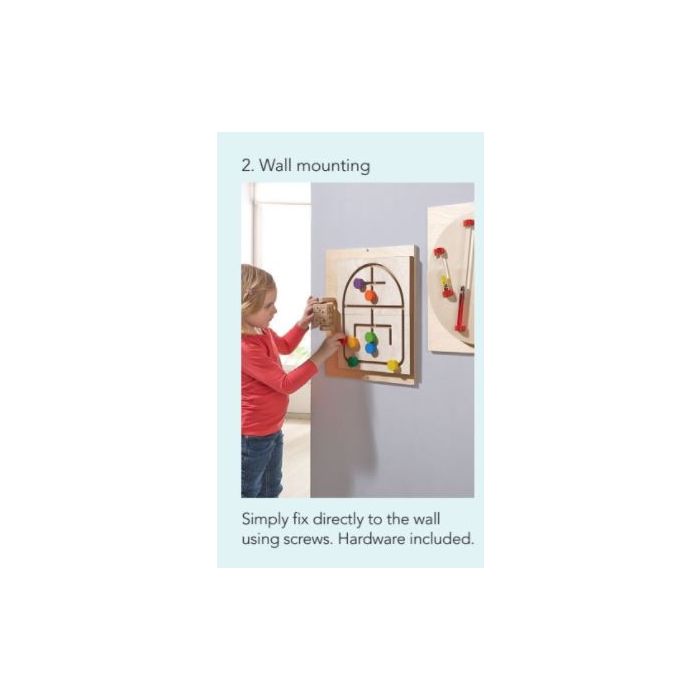 HABA Pro Labyrinth Sensory Wall Activity Panel, 1023139001
