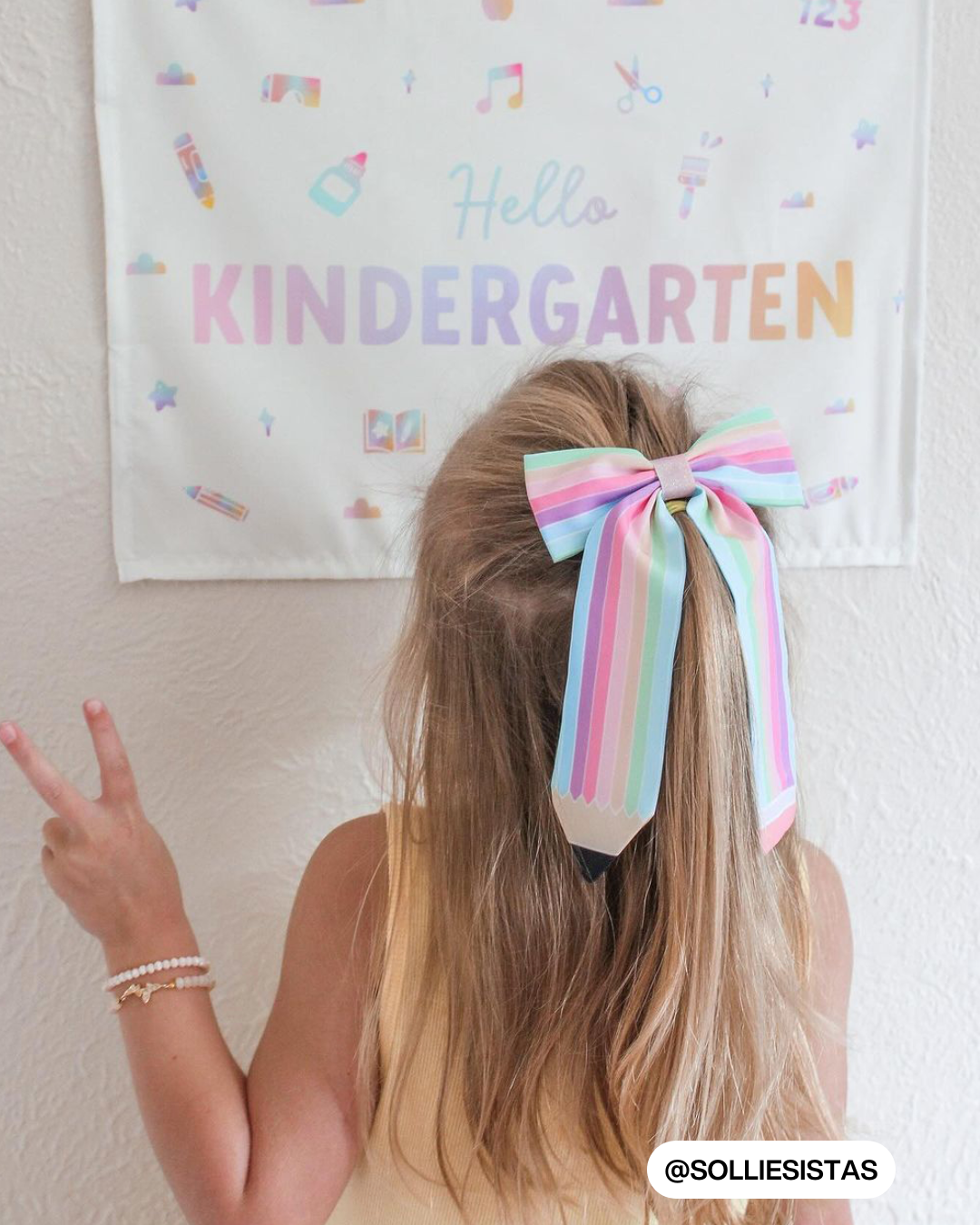 Hello Kindergarten Banner (Light)