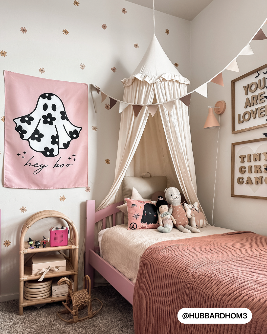Hey Boo Banner (Pink)