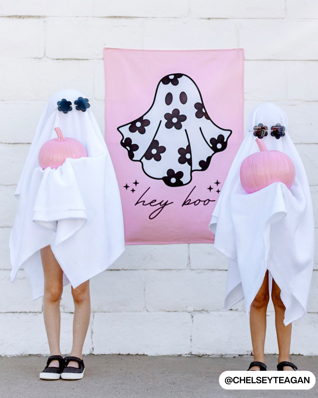 Hey Boo Banner (Pink)