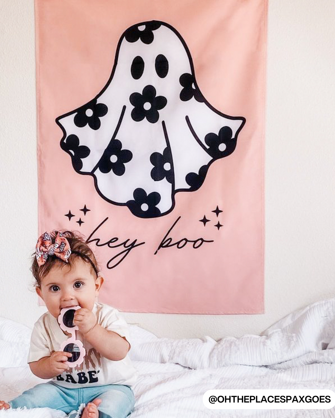 Hey Boo Banner (Pink)