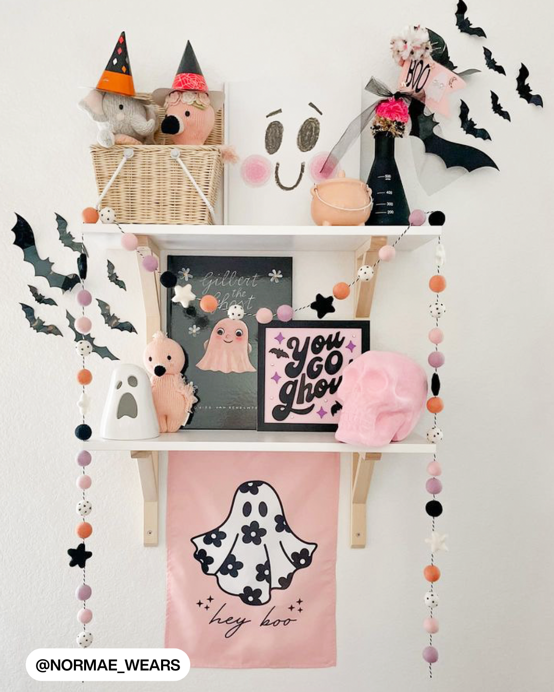Hey Boo Banner (Pink)