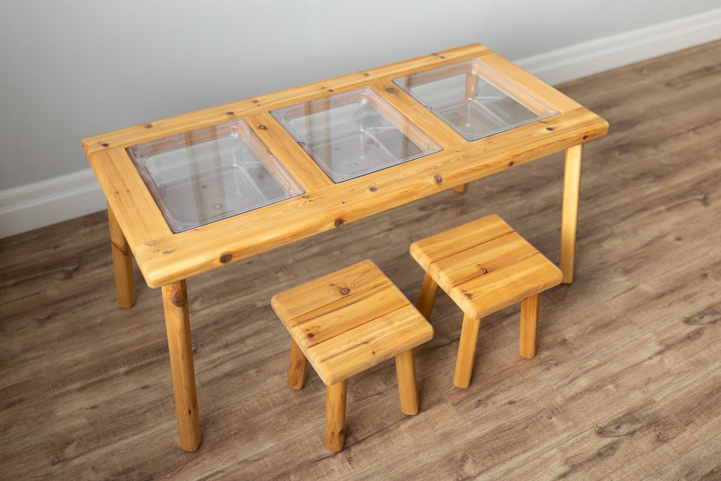 The Essential Three Bin Sensory Table