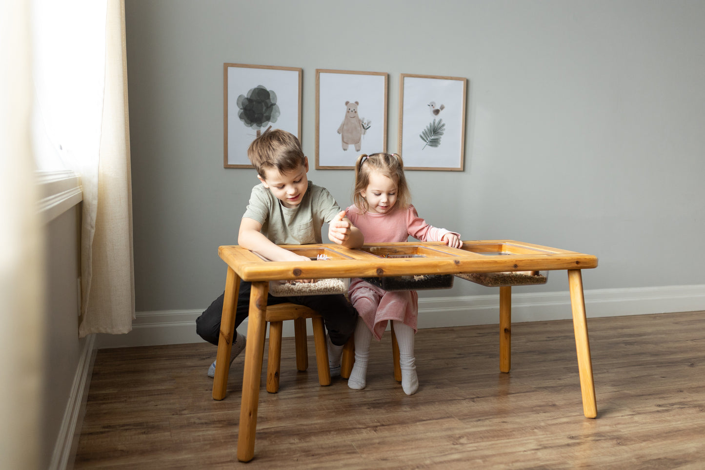 The Essential Three Bin Sensory Table