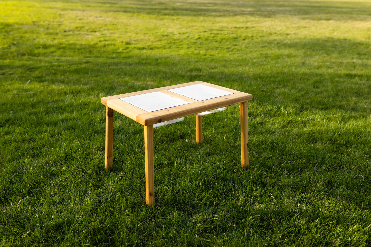 The Essential Dual Bin Sensory Table
