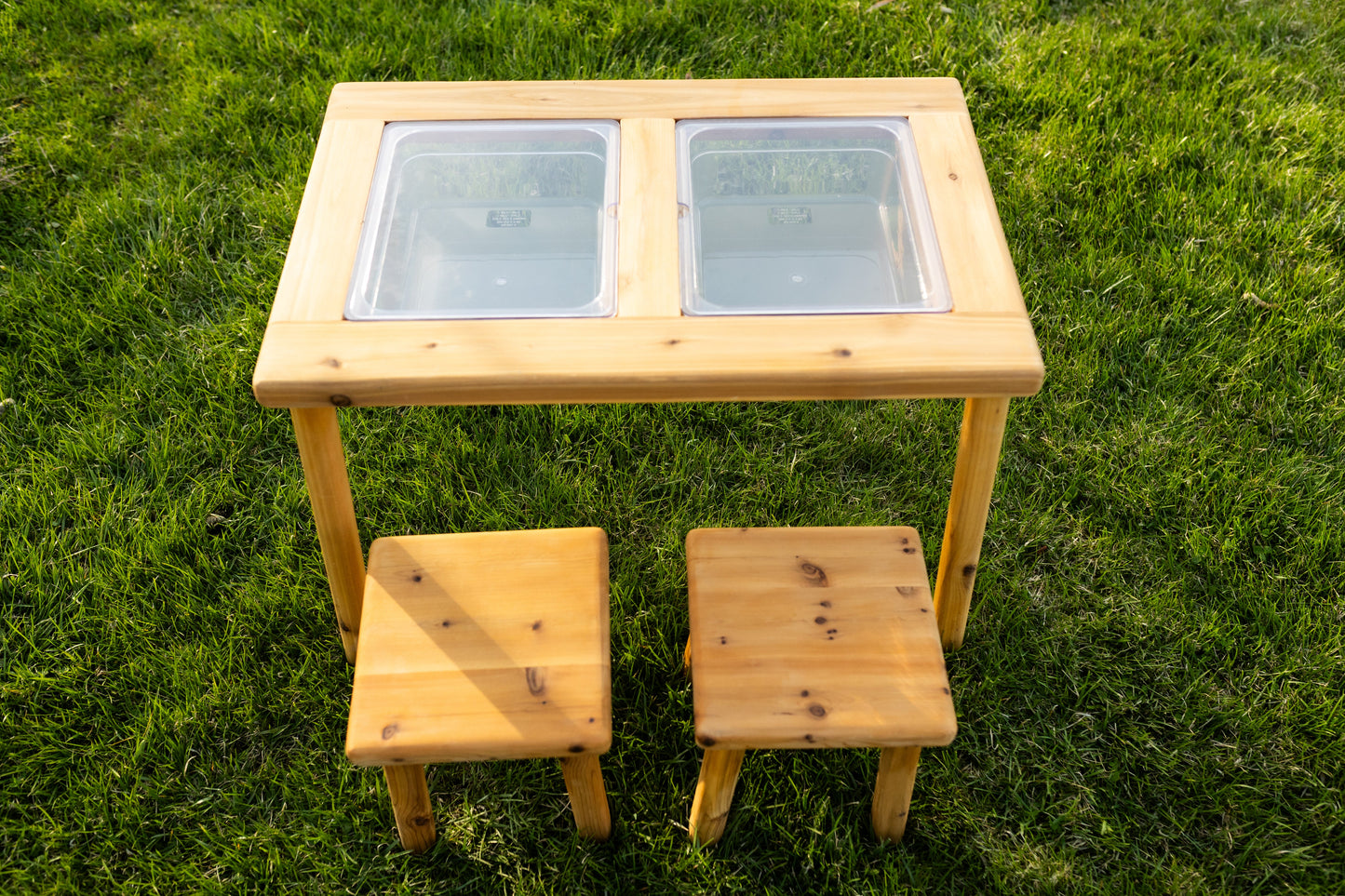 The Essential Dual Bin Sensory Table