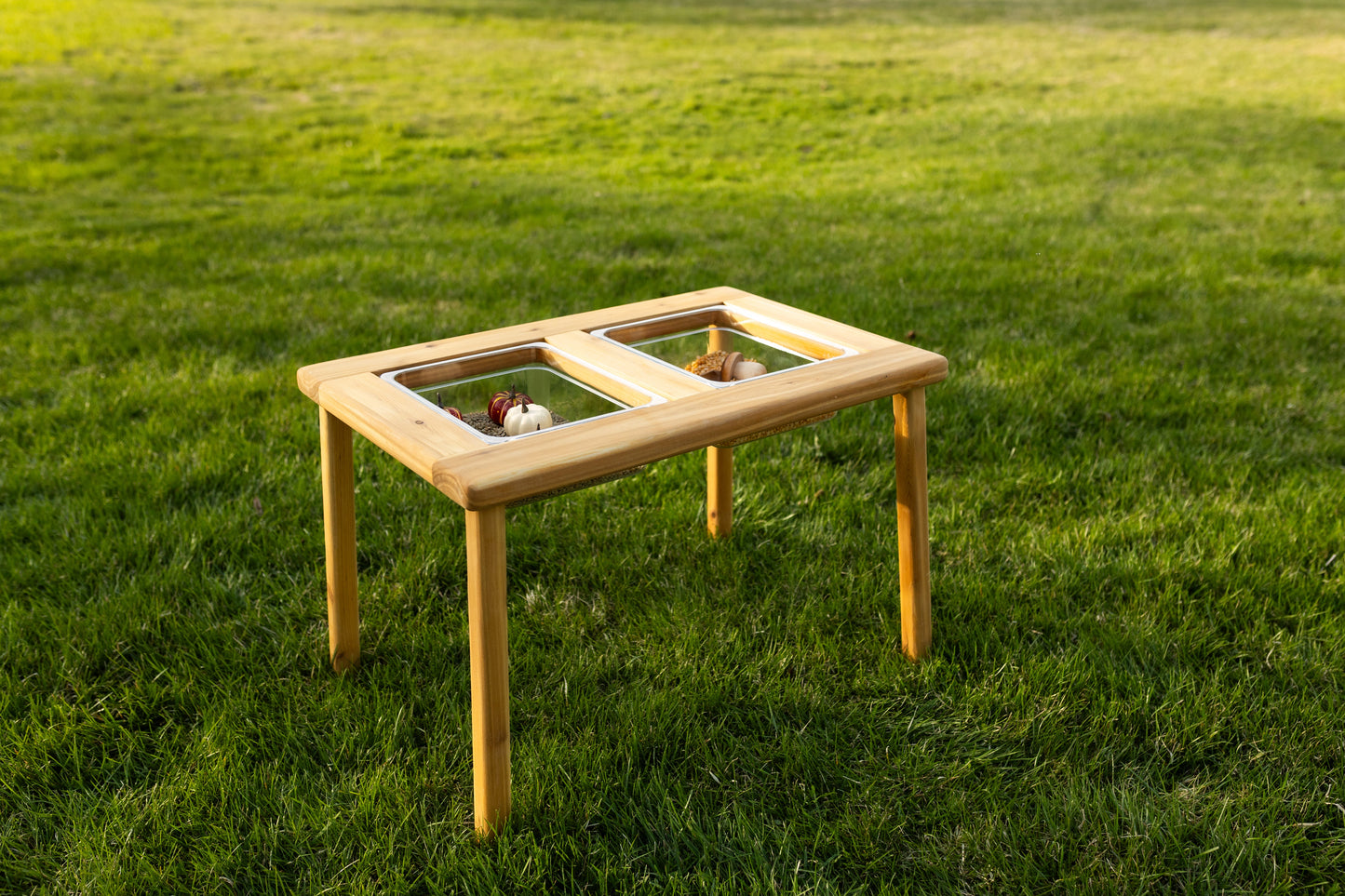 The Essential Dual Bin Sensory Table