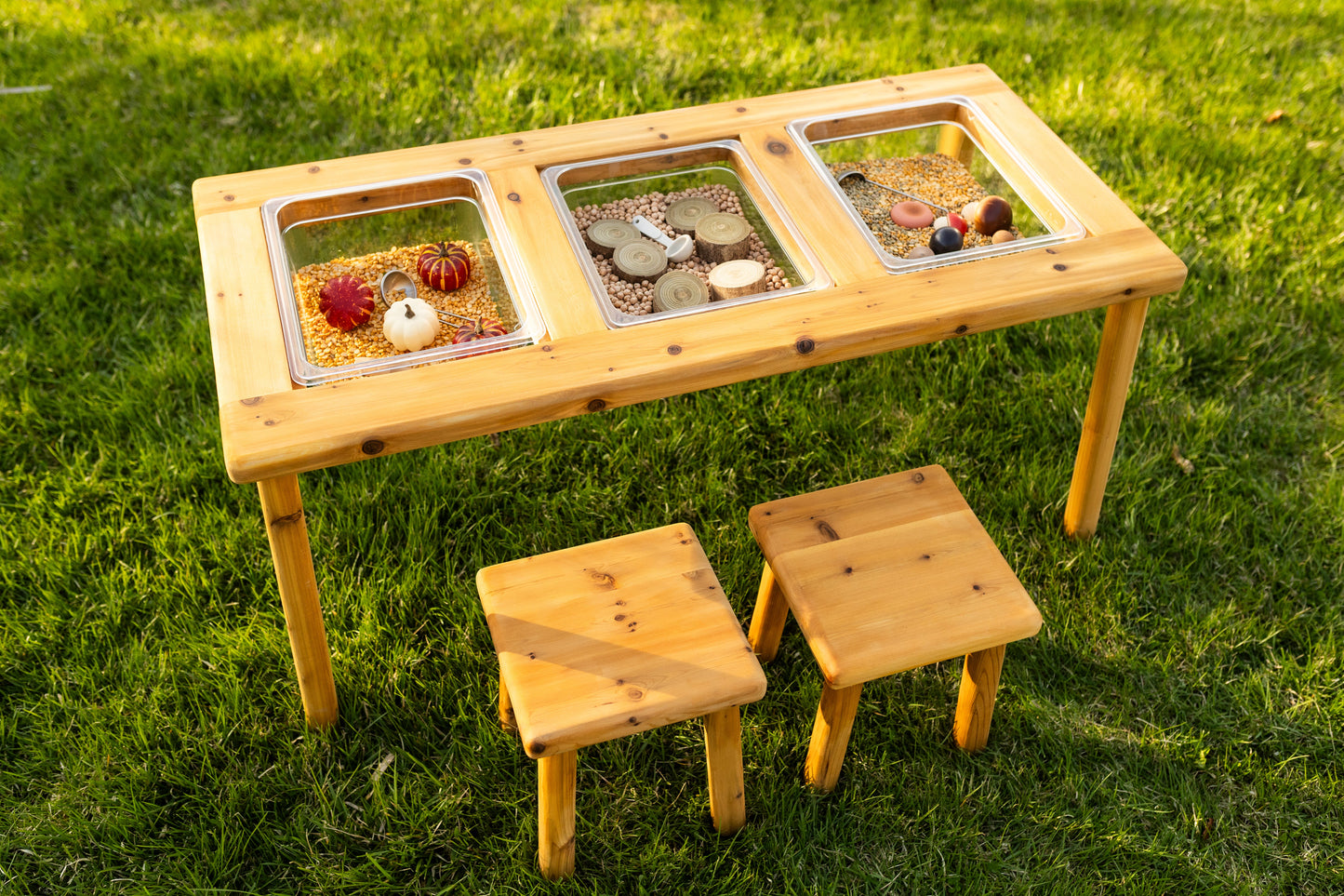 The Essential Three Bin Sensory Table