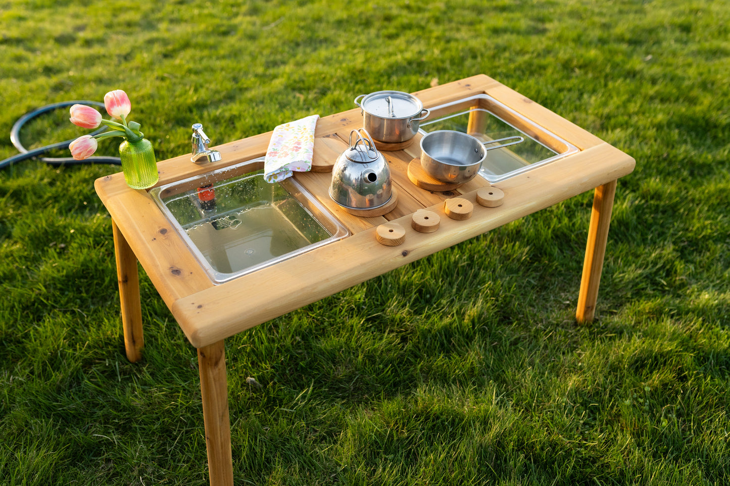 The Essential Dual Bin Mud Kitchen