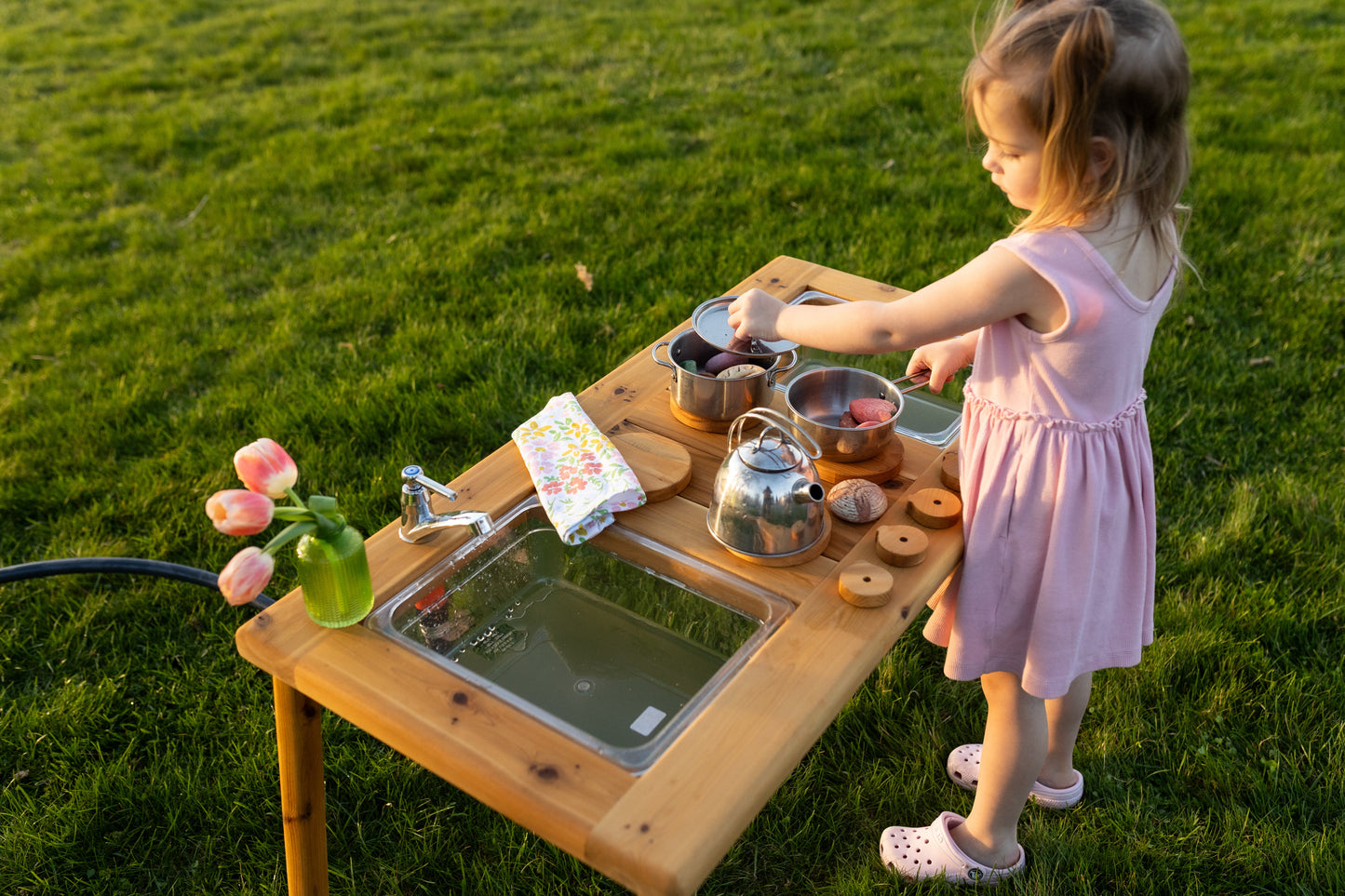 The Essential Dual Bin Mud Kitchen