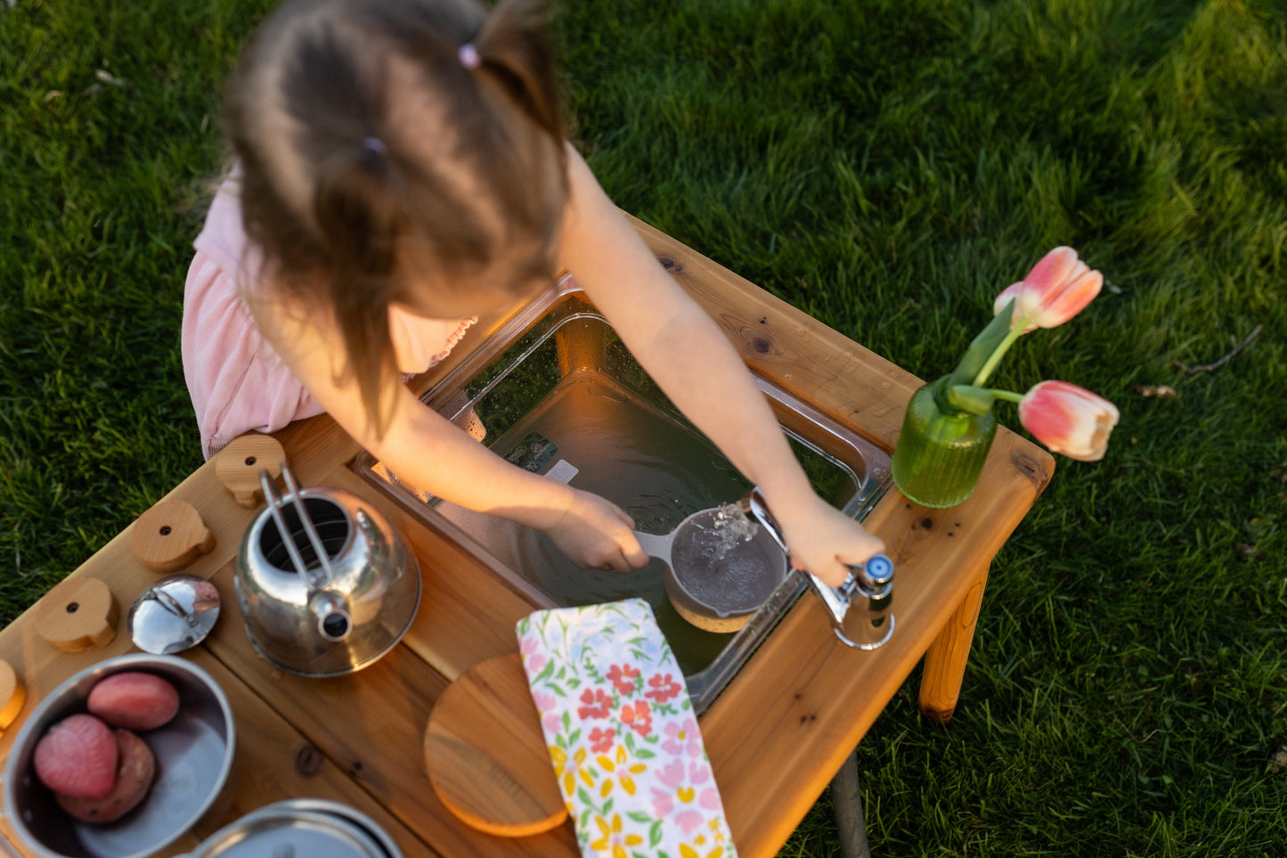 The Essential Dual Bin Mud Kitchen