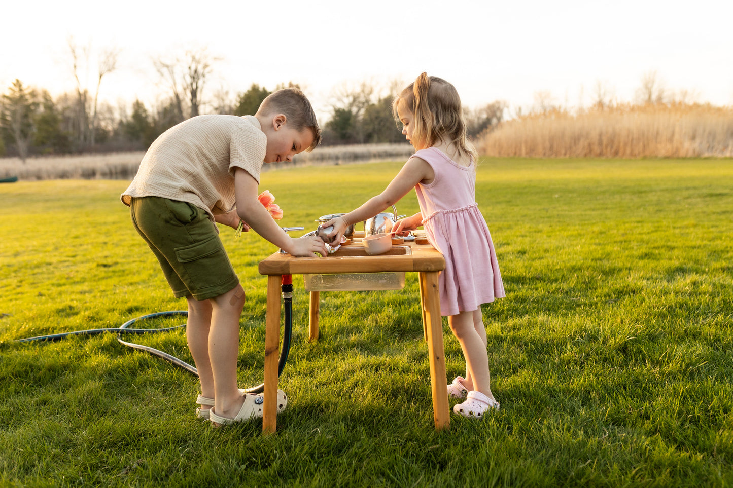 The Essential Dual Bin Mud Kitchen