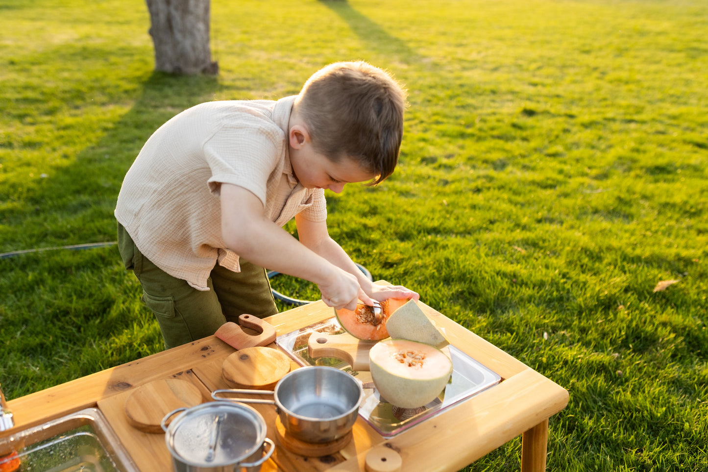 The Essential Dual Bin Mud Kitchen
