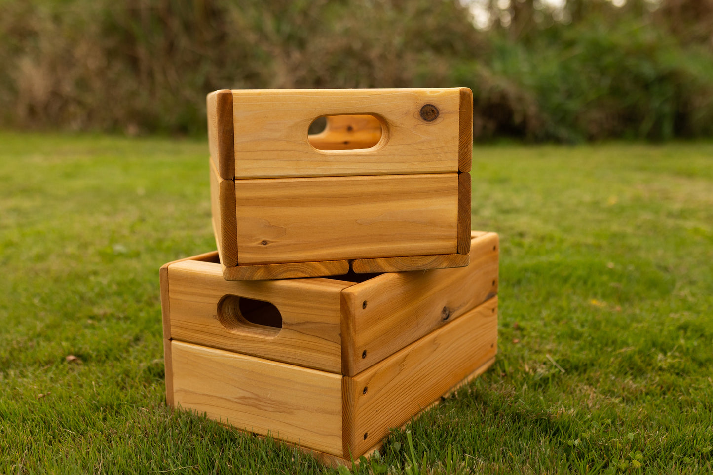 Cedar Crates Set of 2