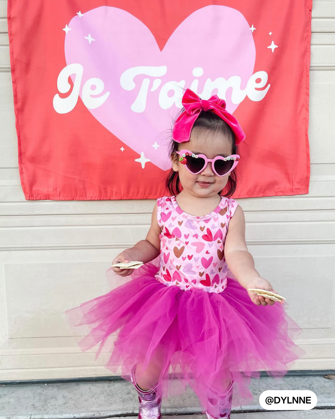 Je T'Aime Banner (Red)