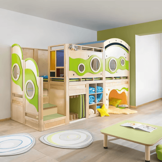 HABA Pro GEMiNO+ "B" Sleep House Two Tier Loft, 1259092
