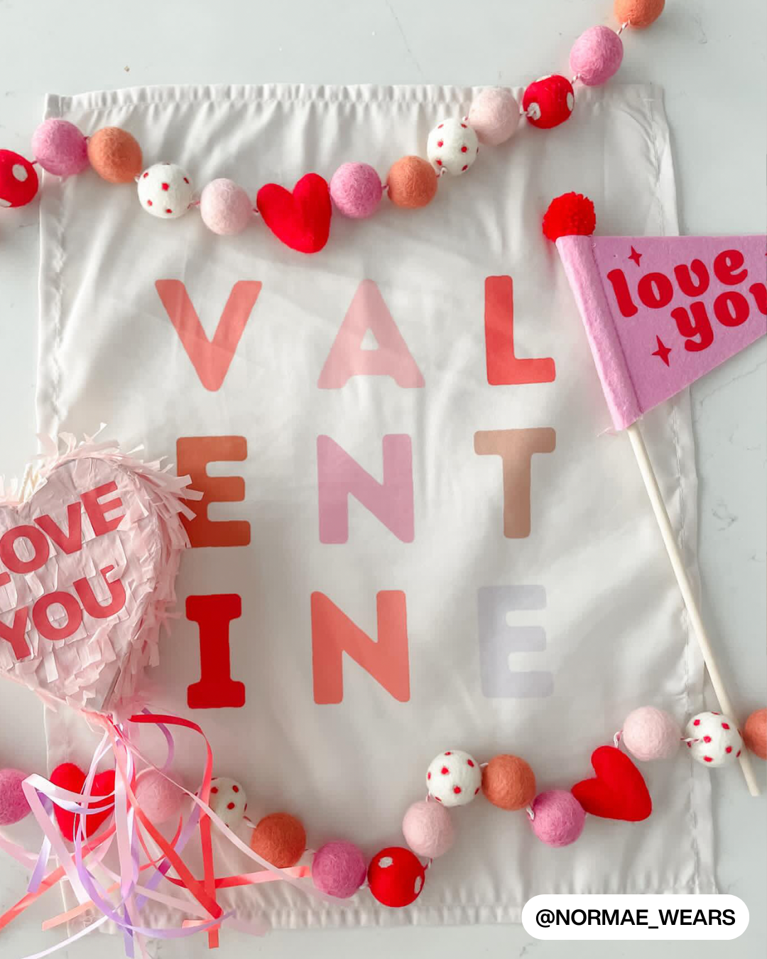 Valentine Letter Banner