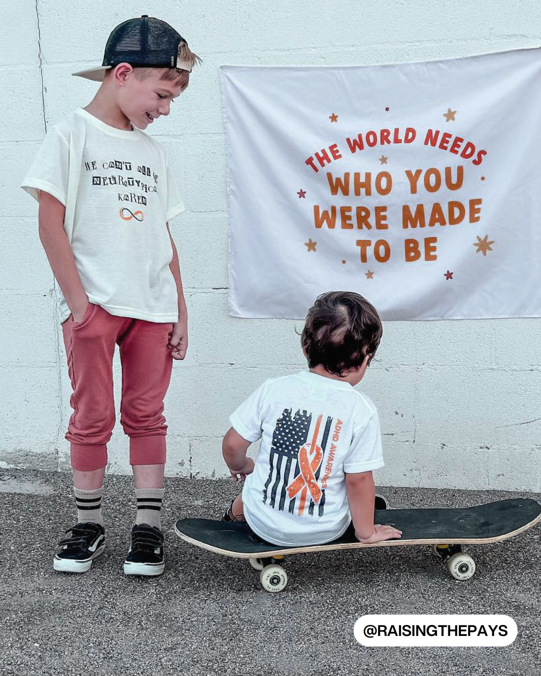 The World Needs Who You Were Made To Be Banner (Neutral)