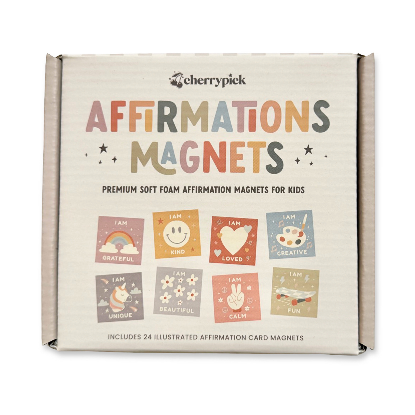 Affirmations Magnets - Soft Foam Magnetic Set