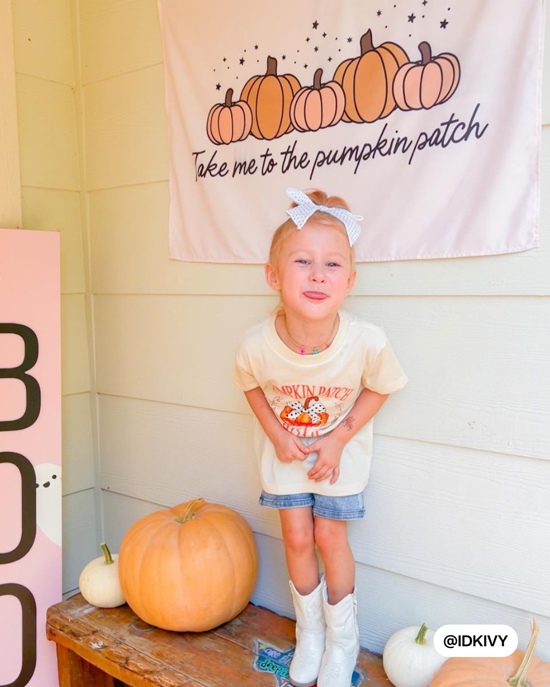Take Me To The Pumpkin Patch Banner