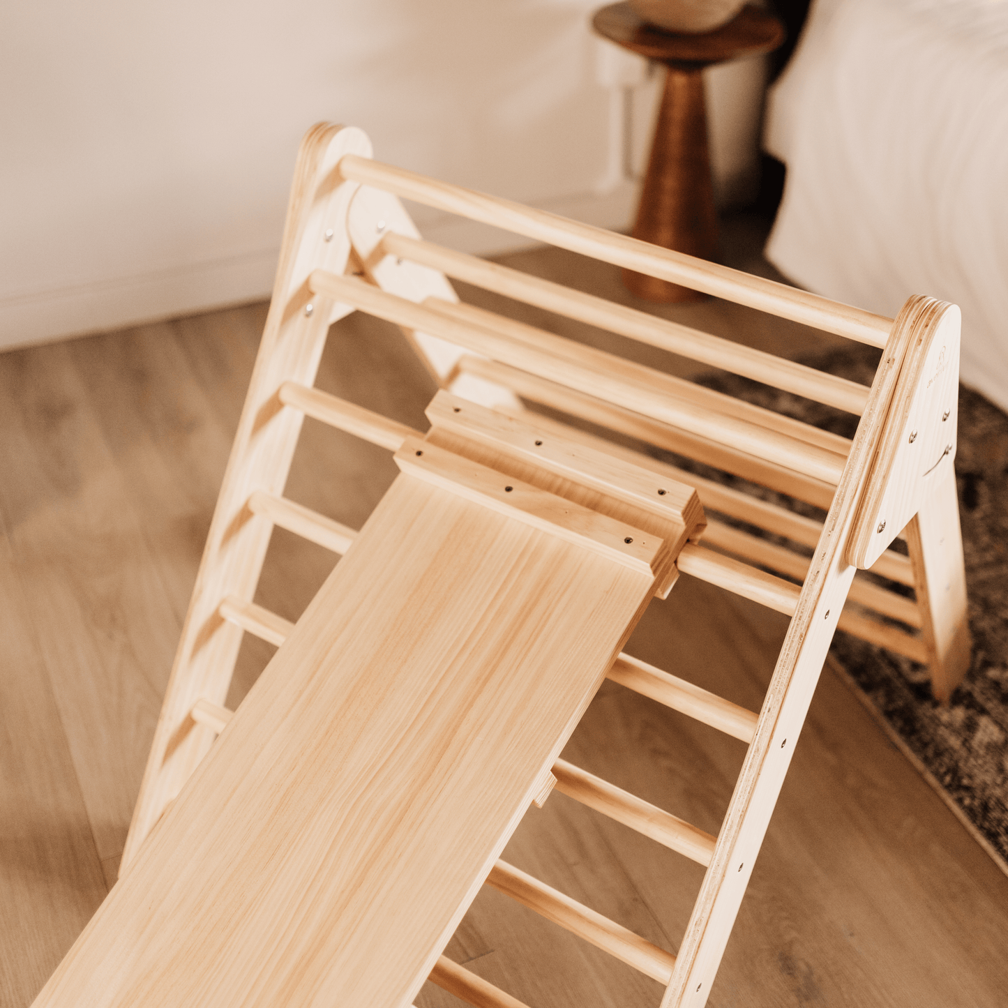 Olive- Pikler Triangle Ladder and Climber Slide - by Avenlur