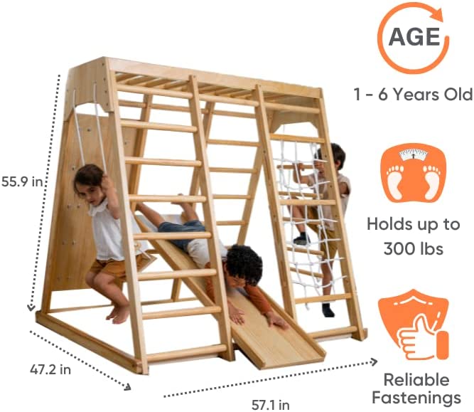 Magnolia - Coffret de jeu 7 en 1 en bois véritable par Avenlur