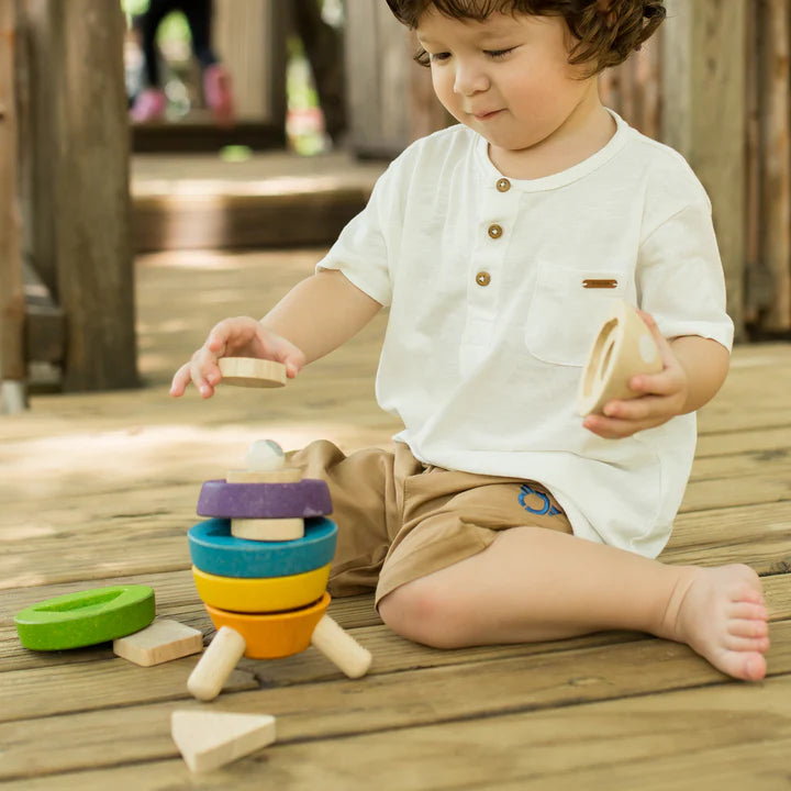 Stacking Rocket by PlanToys