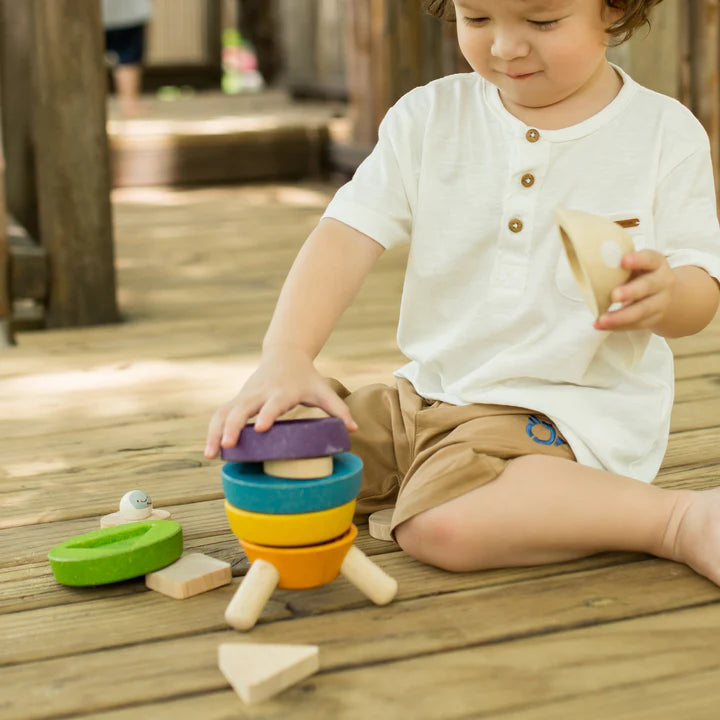 Stacking Rocket by PlanToys