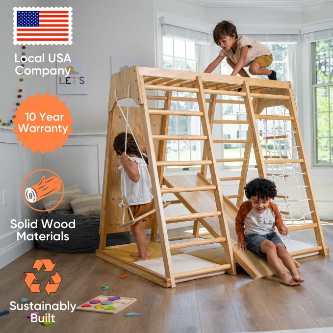 Magnolia - Coffret de jeu 7 en 1 en bois véritable par Avenlur