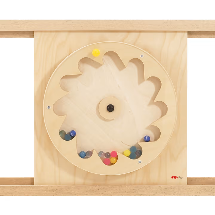 HABA Pro Gear Wheel with Balls Wall Activity Panel 1120393001