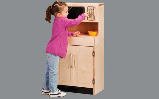 Armoire de jeu en bois dur – Fabriquée au Canada