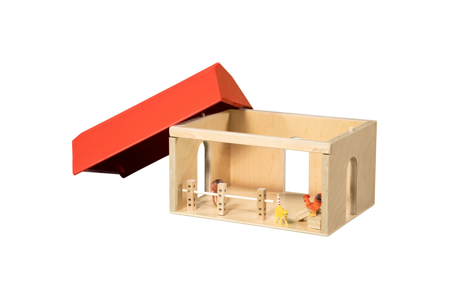 Barn Open-Sided Playhouse - Made in Canada