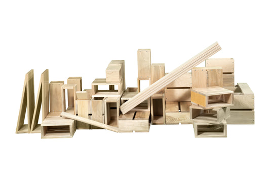 Ensembles de construction en blocs creux de grande taille – Fabriqués au Canada