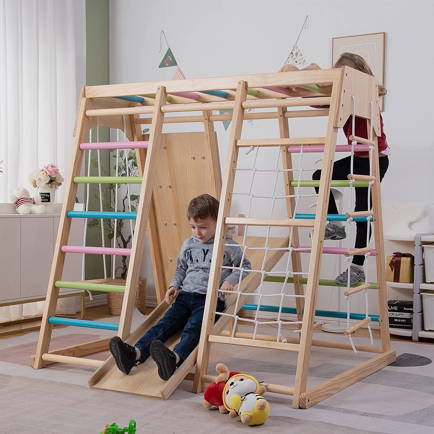 Magnolia - Coffret de jeu 7 en 1 en bois véritable par Avenlur