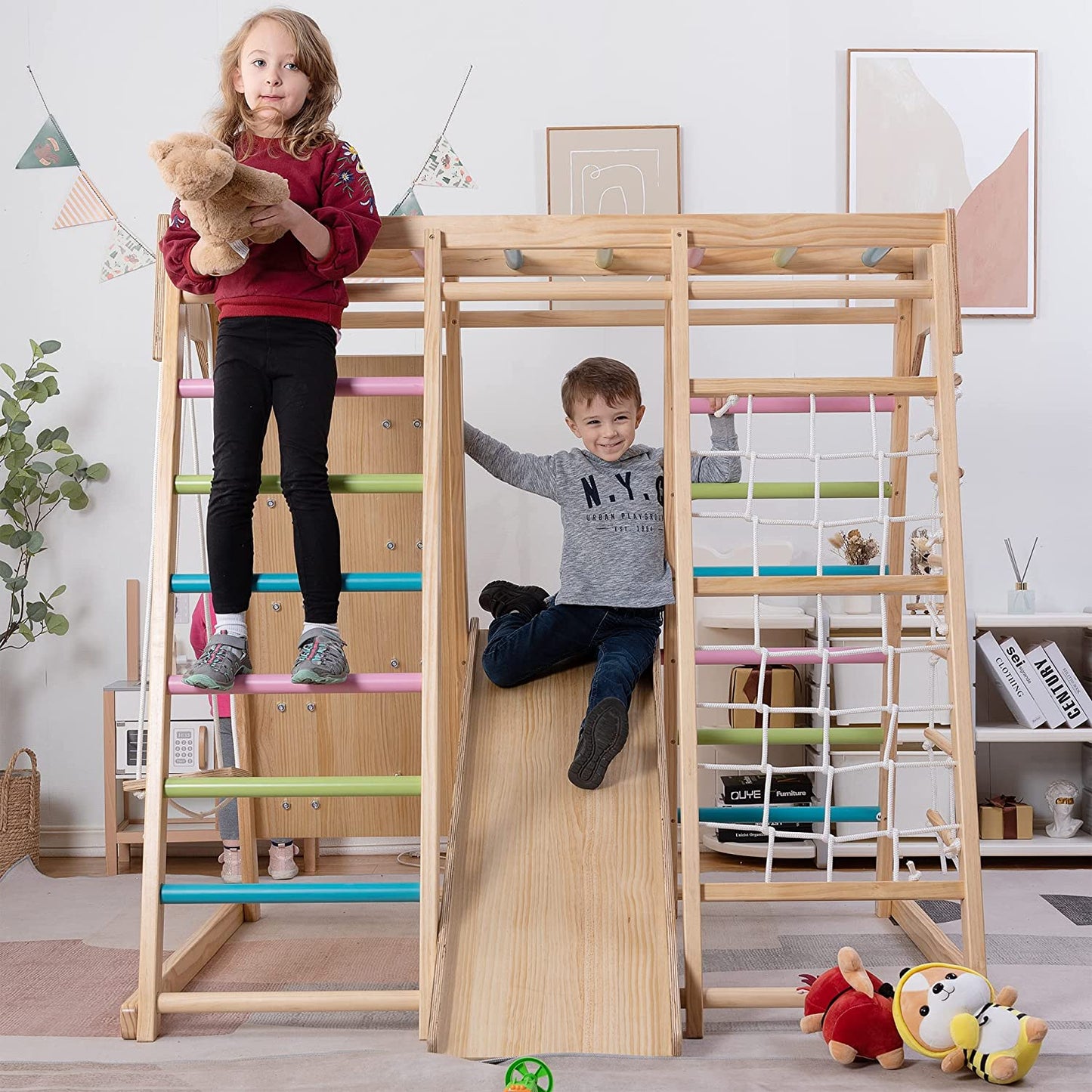 Magnolia - Coffret de jeu 7 en 1 en bois véritable par Avenlur