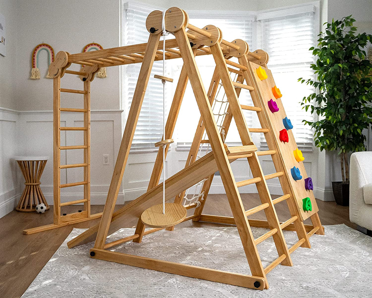 Chestnut - Jungle Gym 8 en 1 pour tout-petits par Avenlur