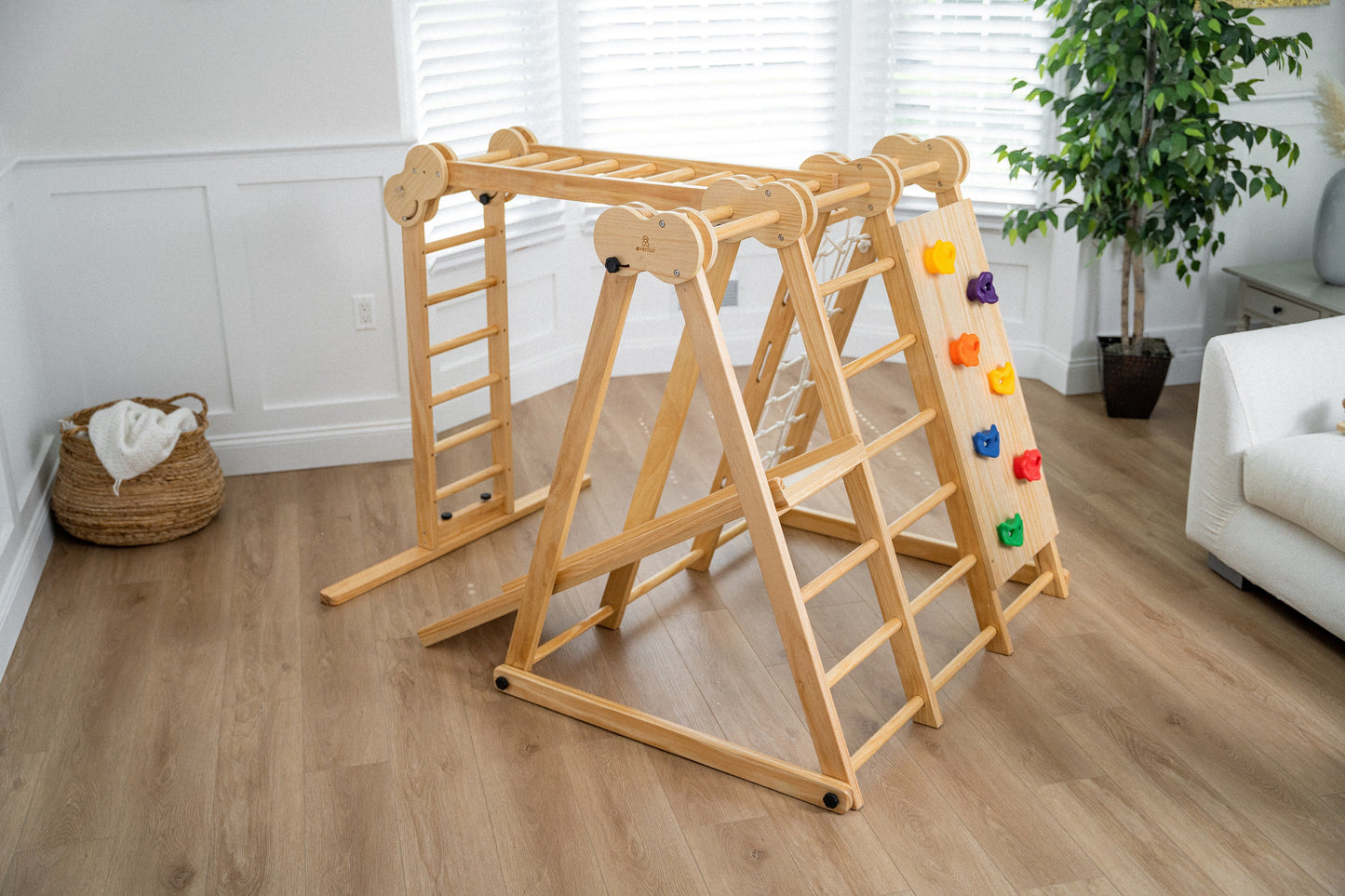 Chestnut - Jungle Gym 8 en 1 pour tout-petits par Avenlur