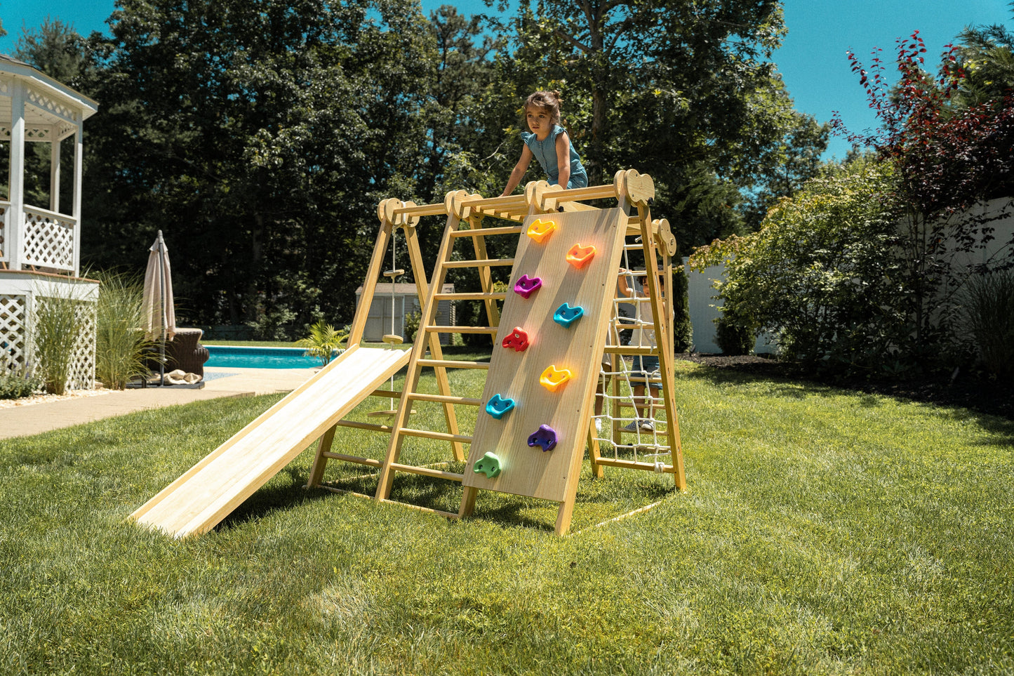 Chestnut - Jungle Gym 8 en 1 pour tout-petits par Avenlur