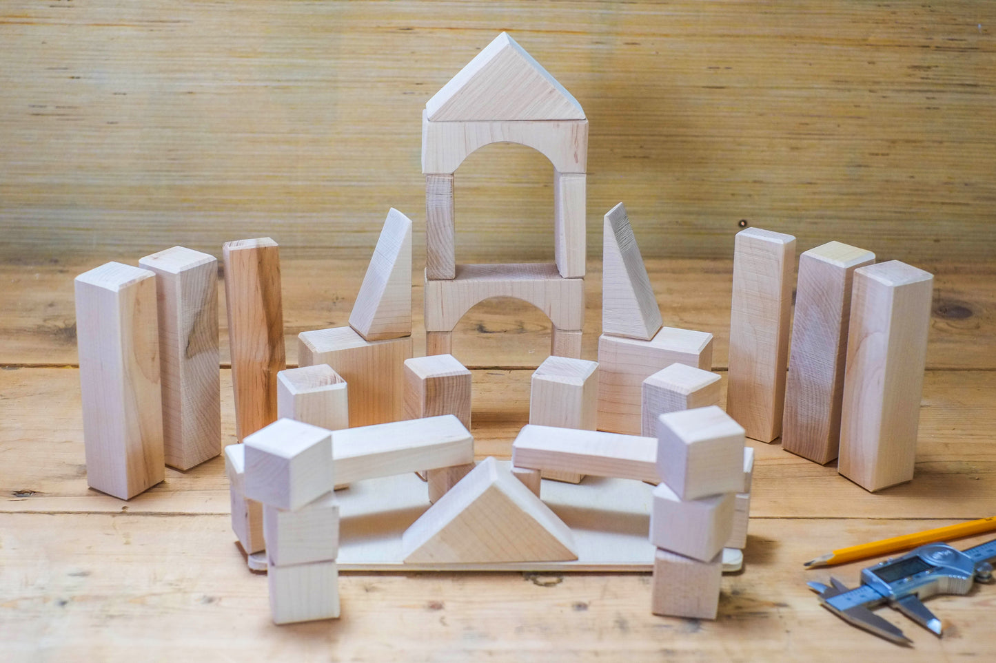 35 Piece Harrison Block Set - Unit Blocks Made in Canada