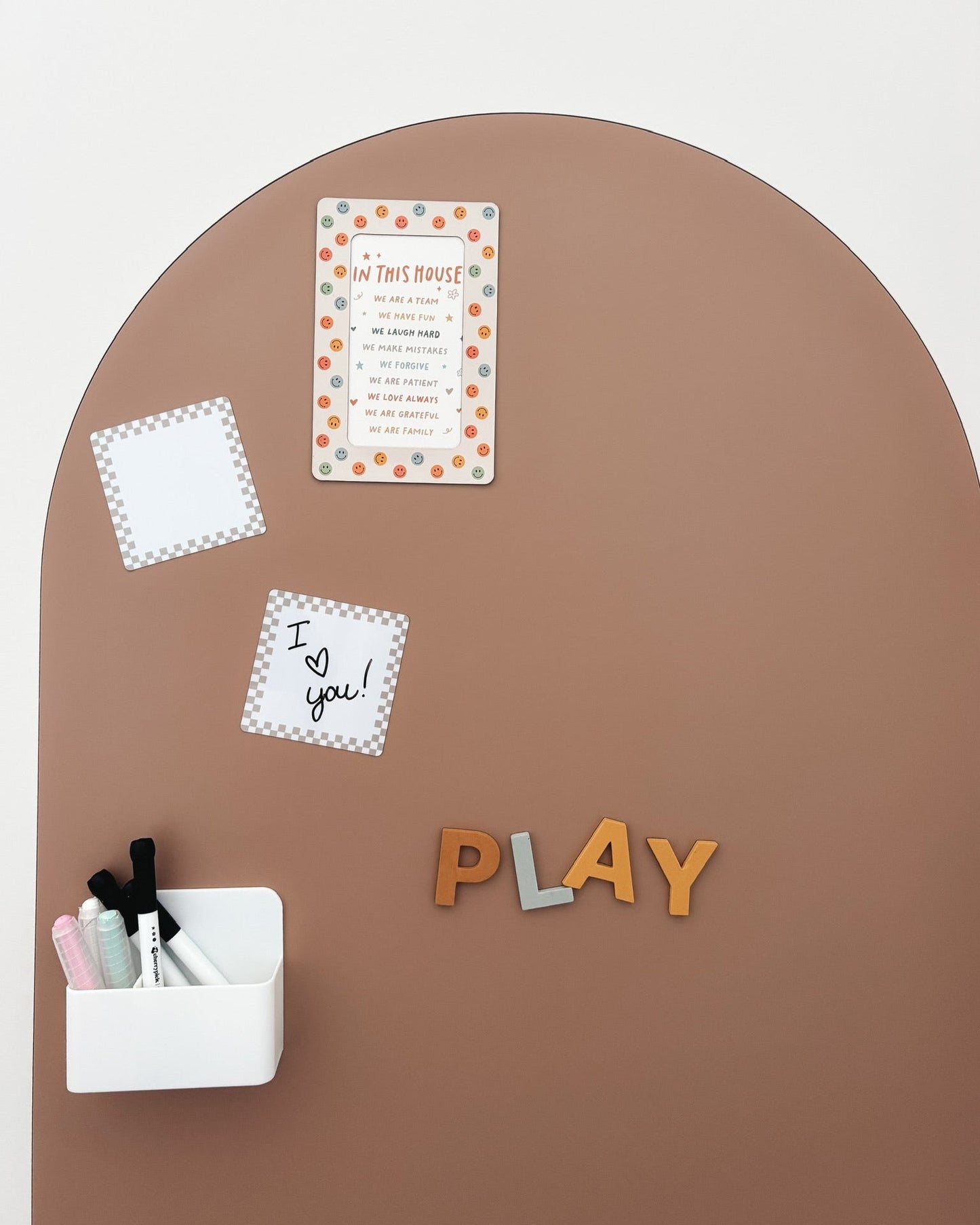 Magnetic Sticky Notes (10pc Dry Erase Labels)