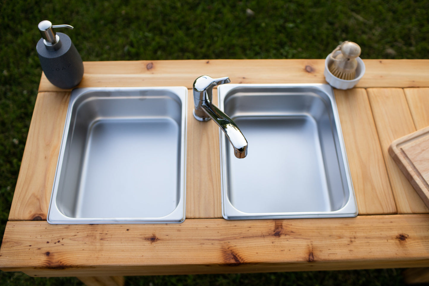 Cuisine simple en terre cuite (sans étagère)