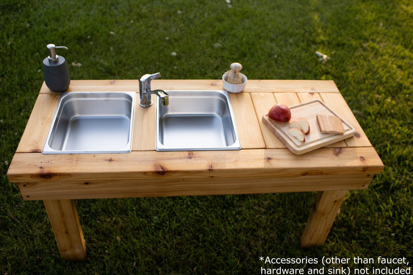 Cuisine simple en terre cuite (sans étagère)