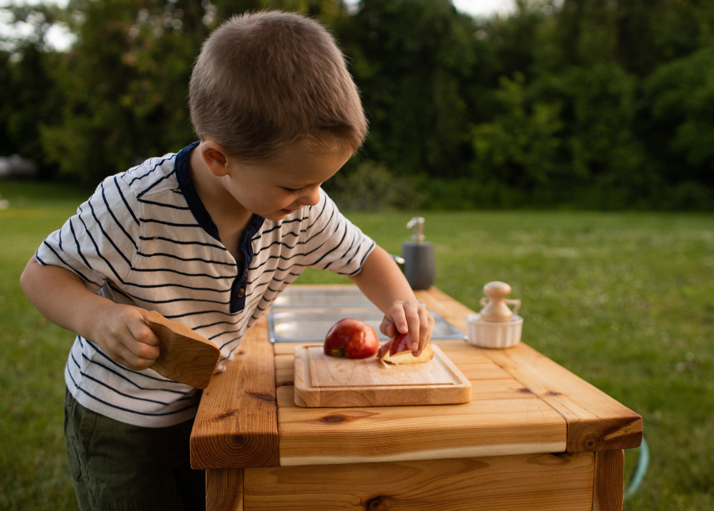 Cuisine simple en terre cuite (sans étagère)
