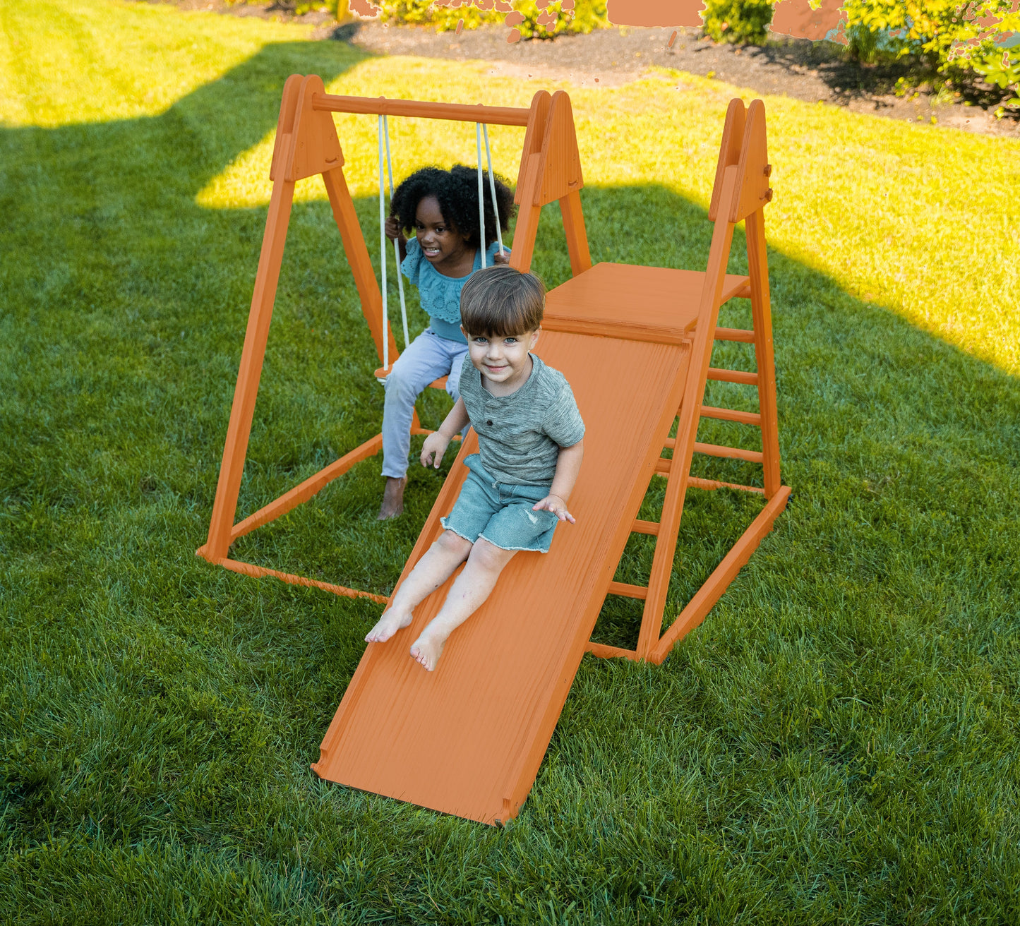 Genévrier - Ensemble de jeu pliable en bois véritable par Avenlur