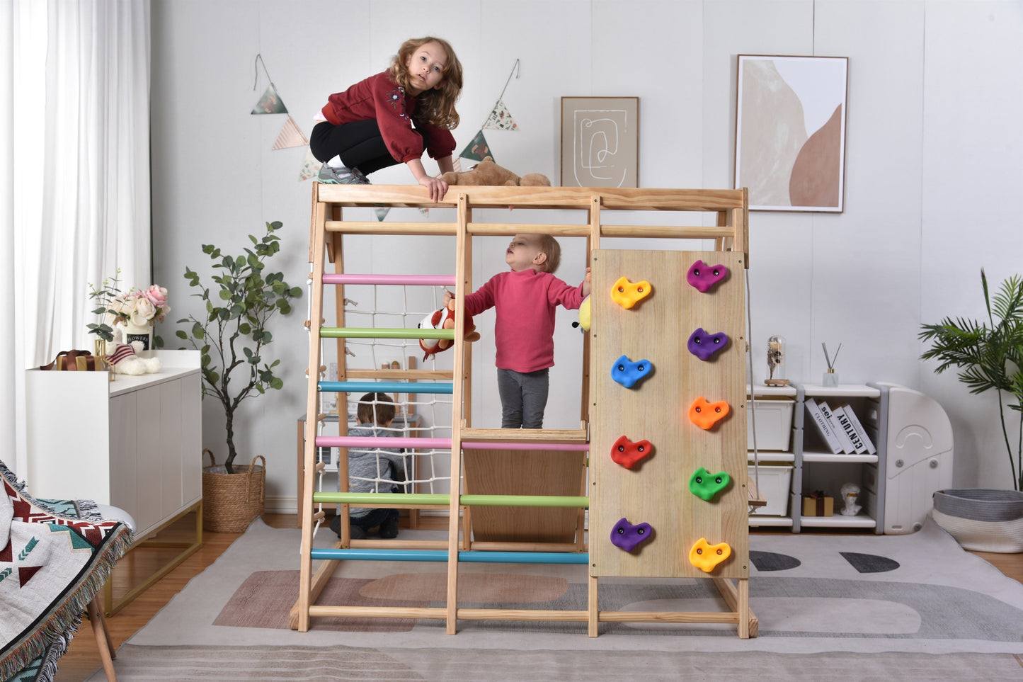 Magnolia - Coffret de jeu 7 en 1 en bois véritable par Avenlur