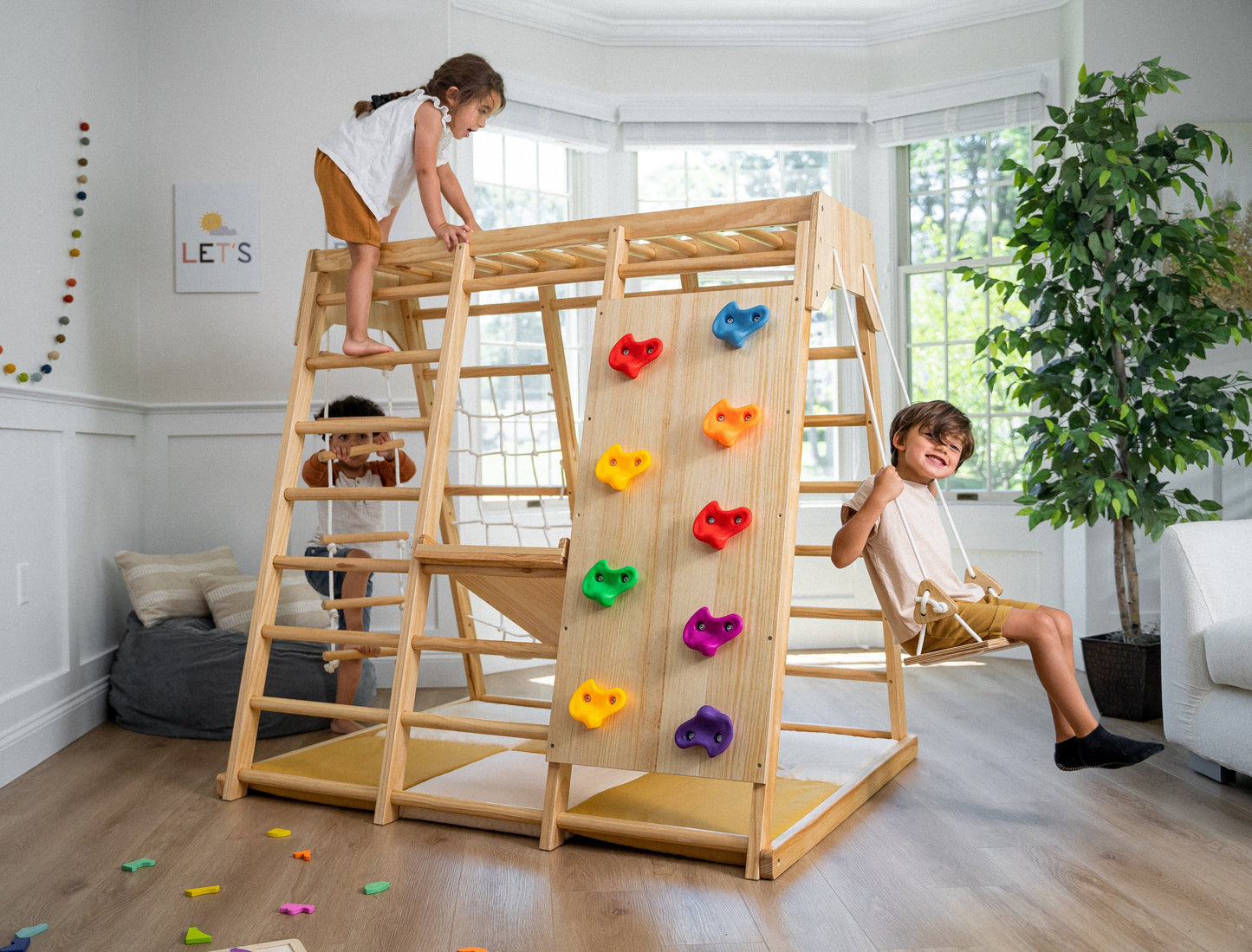 Magnolia - Coffret de jeu 7 en 1 en bois véritable par Avenlur
