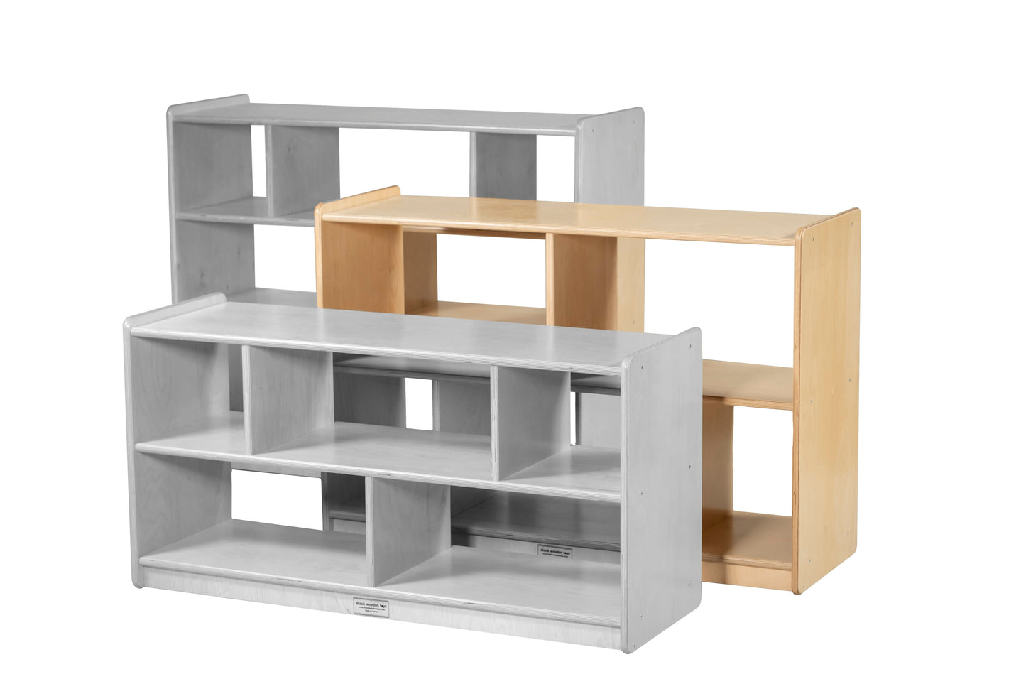 Unités de rangement sur roulettes en bouleau de la Baltique - Fabriquées au Canada