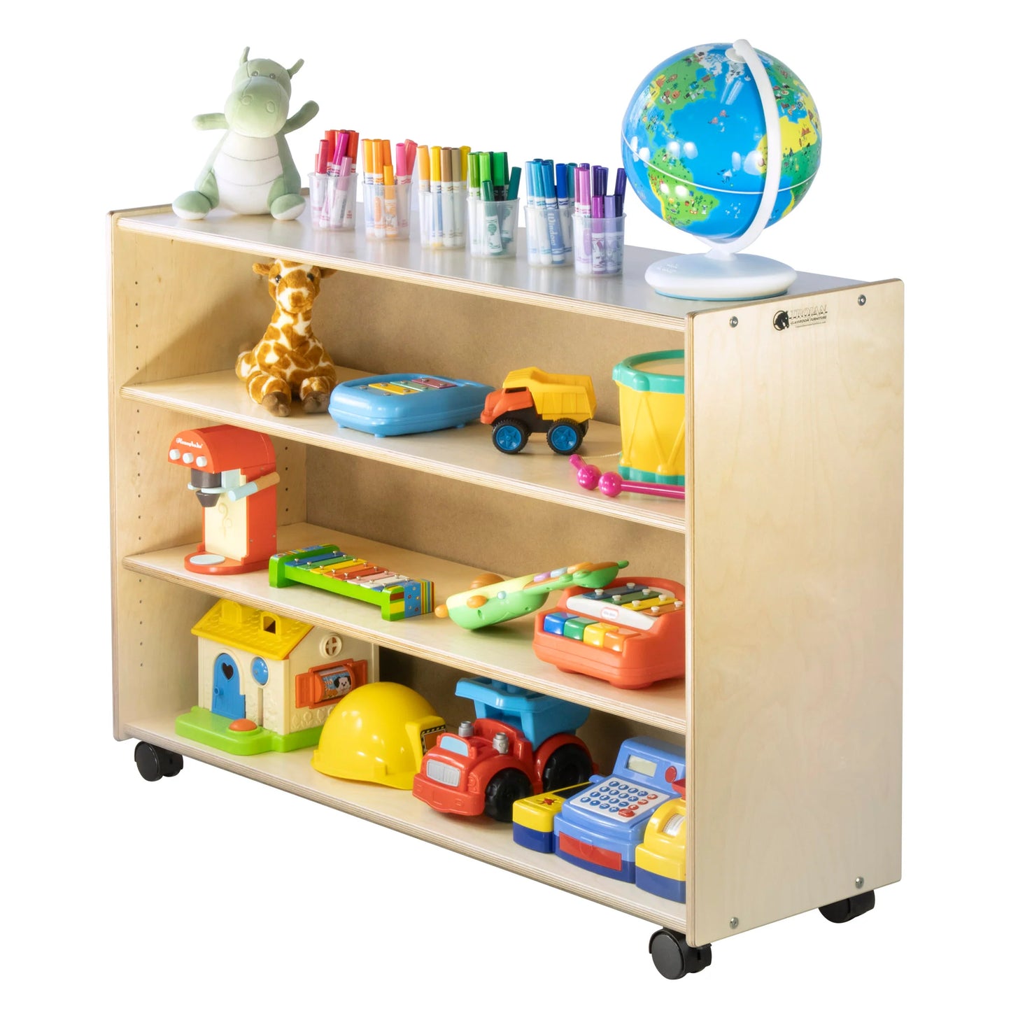 Adjustable 2 Shelf Units: Tall & Deep (S351) - Made in Canada