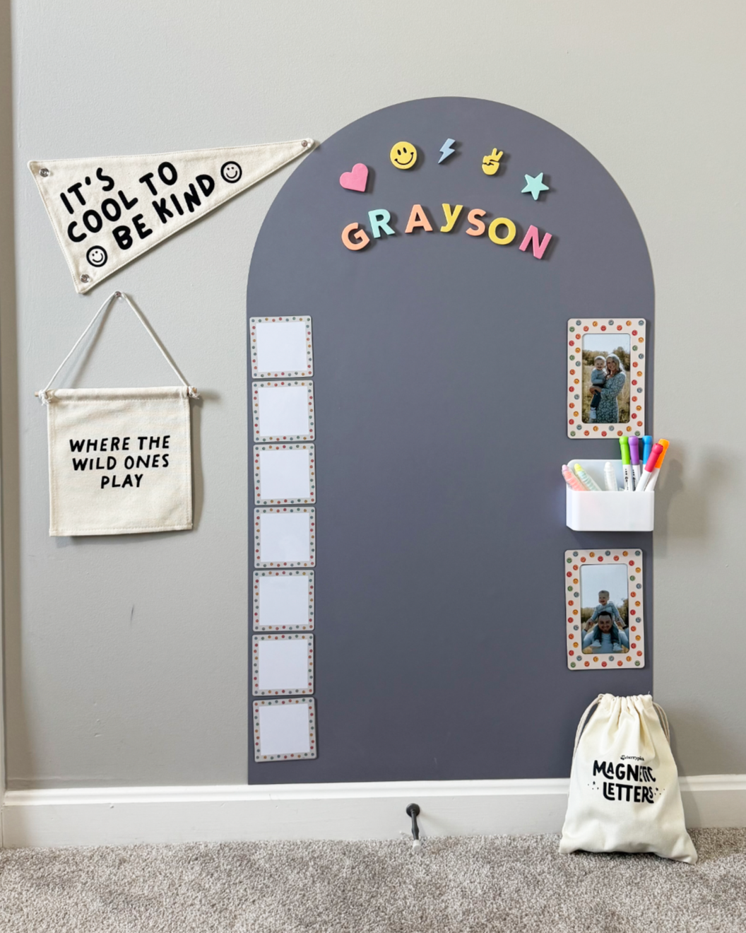 Magic Playwall - Arch Magnetic Wall Decal for Kids
